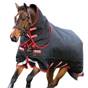Manta de Lujo para Caballo, Impermeable, de Tela Oxford Ligera, para Invierno, para Doma, Estilo Personalizado, Cubierta de Polialgodón, Estilo Náutico - Product Image 1