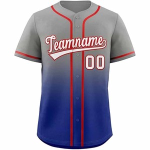 Maillot de baseball personnalisé avec boutons, séchage rapide, uniforme scolaire personnalisé, maillot de football, envoyé par Dress Sports - Product Image 1
