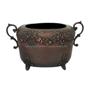 Jardineras de flores de metal de diseño para restaurante, jardín y hogar, accesorios decorativos para macetas florales - Product Image 1