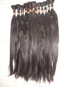 ผมแท้เวอร์จิ้นอินเดียแบบเรมี่ Seven Hills  แบบ Body Wave  สำหรับต่อผมแบบ Bulk Hair Weaving  แบบ Double Weft หนา 4 ออนซ์ สีธรรมชาติ อันดรา - Product Image 2