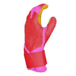 ถุงมือตีเบสบอลสำหรับผู้ใหญ่พร้อมสายรัดข้อมือที่แน่นหนา ระบายอากาศได้ดี รองรับฝ่ามือ และควบคุมนิ้วได้อย่างยืดหยุ่นสำหรับการเล่นกีฬา - Product Image 5