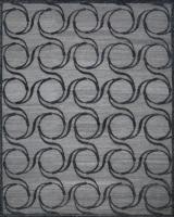 Tapis noué à la main en mélange de laine douce et de lin Sumac |   Motif géométrique |   Écologique |   Pile moyen |   Tapis de salon |   Fine 6/30