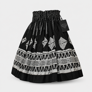 100% Cotton High Quality Women Natural Waist Custom Lightweight Breathable Hawaiian Flared Skirt Tropical Aloha Beach - Product Image 6