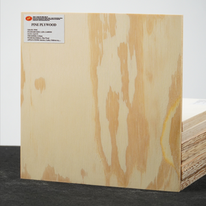 Pine Plywood C.E C.O Certified 9-12-15-18mm E0 Water Resistant First-Class A2 Grade Furniture Construction Indoor Use <b>Kitchen</b> - Product Image 1