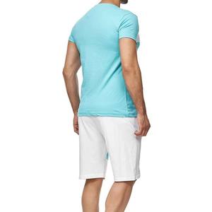 Ensemble T-shirt et short décontracté pour homme en matériau durable, options personnalisables écologiques, qualité supérieure, vente en gros - Product Image 2