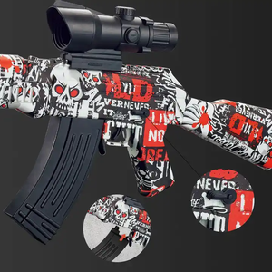 Pistolet à billes <span class=keywords><strong>AK</strong></span> <span class=keywords><strong>47</strong></span> de haute qualité, jouet pour enfants, tir rapide en extérieur, pistolet à billes électrique pour enfants, cadeau - Product Image 5