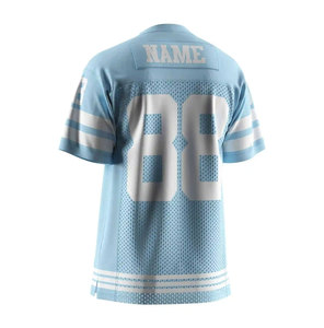 Camiseta de Fútbol Americano Risepect para Hombre, Cuello en V, Manga Corta, Malla Transpirable, Personalizable con el Número 88 - Product Image 2