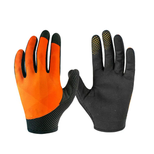 Guantes de Ciclismo MTB de Fábrica, de Cuero, con Dedos Completos, Resistentes al Viento, de Verano, Unisex, Personalizables, con Cierre de Cordones, de Alta Calidad - Product Image 2
