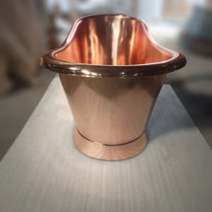 Bañera de Cobre Hecha a Mano, Bañera Independiente de Lujo para Baño Moderno - Product Image 2