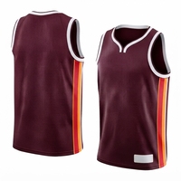 Maillot de basketball personnalisé pour hommes 2026 en gros – Uniforme d'équipe OEM/ODM – Impression par transfert thermique – Respirant – Vente directe usine
