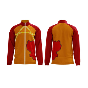Chaqueta Deportiva con Estampado Gráfico para Hombre, Chaqueta Deportiva con Cierre Completo, Cuello Alto, Ligera, Cortavientos - Product Image 4