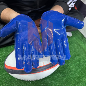 Nuevos Guantes Profesionales de Fútbol Americano Antiarrugas, de Alta Calidad, Precio Económico, Guantes Deportivos de Fútbol Americano - Product Image 2