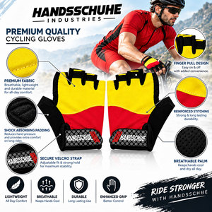 2026 Durable Cycling <b>Half</b> Finger Gloves Wholesale Anti <b>Slip</b> Breathable Mountain Lightweight Cycling Gloves - Product Image 4