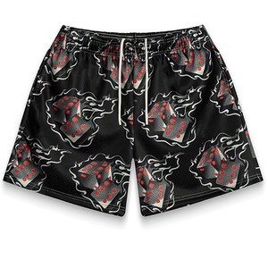 Custom Youth Sublimation <b>Canvas</b> Basketball Shorts Men's 100% Cotton Breathable Quick Dry Eco-Friendly Mid Waist - Product Image 1