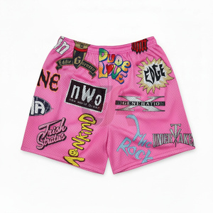 Shorts d'été pour hommes 2026 à imprimé intégral par sublimation, écologiques, 100 % polyester, légers, grandes tailles - Product Image 1