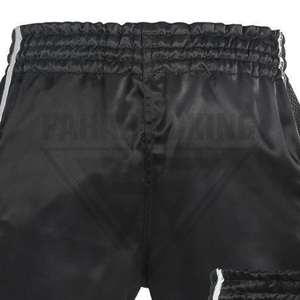 Vêtements de combat noirs personnalisables - Shorts de boxe respirants pour hommes et femmes, service OEM ODM, prix d'usine, shorts de Muay Thai - Product Image 5