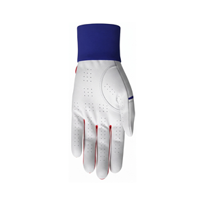 Guantes de Bateo de Béisbol con Palma de Cuero, Guantes Deportivos Transpirables con Malla en la Parte Posterior para Softbol, Logotipo Personalizado OEM ODM - Product Image 5