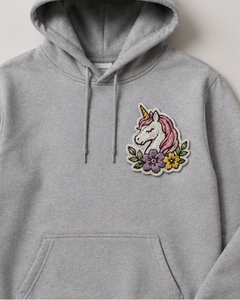 Custom Glitter Unicorn Embroidered <b>Patches</b> For Clothing Cute Flower Iron <b>On</b> <b>Patch</b> For Kids Garment <b>Sew</b> <b>On</b> Badges Wholesale - Product Image 6