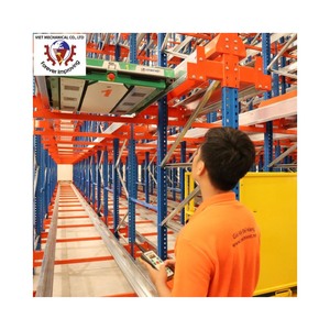 Radio Shuttle Rack Utilizing Automated Pallet Movement To Improve Efficiency And Enhance High Density <b>Storage</b> - Product Image 5