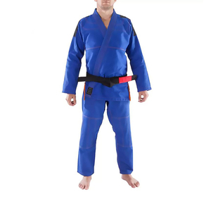 Conjunto de Uniforme de Jiu Jitsu de 2 Piezas Cómodo para Hombre y Mujer, Ropa Deportiva de Color Sólido para Interiores, para Adultos y Niños, Ropa Elástica para Artes Marciales - Product Image 4