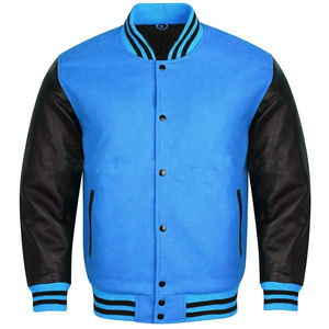 Chaquetas Varsity Personalizadas al por Mayor para Hombre, de Alta Calidad, con Cuello Alto, Disponibles en Todos los Colores para Invierno - Product Image 1