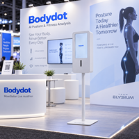 Système d'évaluation de la forme physique intelligent BDF1000 avec suivi de la fréquence cardiaque et programmes d'exercices pour l'évaluation de la posture et de l'alignement