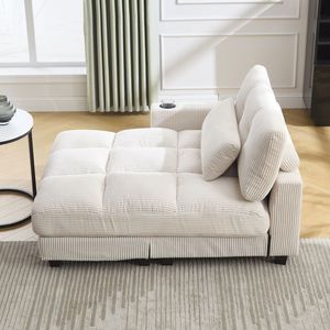 UNITED WE WIN Poltrona Chaise Longue Oversize, Divano Cloud Confortevole, Comodo Divano Letto - Product Image 4