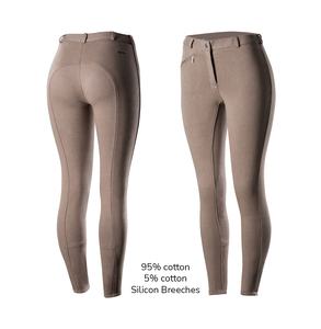 Venta caliente Jodhpur pantalones de montar para las mujeres con asiento de silicona de impresión para montar a caballo al por mayor - Product Image 5