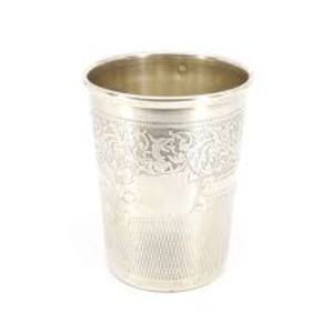 Juego de 2 Copas de Latón para Cóctel Mint Julep, Diseño Artesanal, Acabado Dorado Martillado, Precio Competitivo - Product Image 3