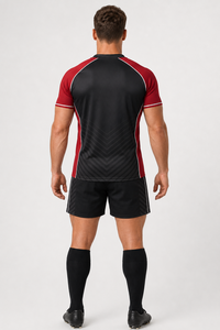 Rugby Uniform Custom Team Jersey And Shorts Premium Breathable <b>Athletic</b> Sportswear Designed For Professional Rugby Uniform - Product Image 2