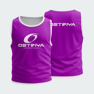 High Quality Breathable Unisex Soccer <b>Bibs</b> <b>Training</b> Vest Printed Front Mesh Quick Dry OEM Service Custom Team Name - Product Image 4