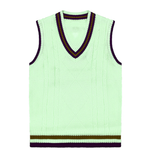 Pull en tricot pour homme, laine/polyester, respirant, avec logo frontal, pour un style décontracté et les superpositions hivernales - Product Image 5