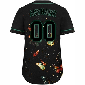 Maillots de baseball personnalisés par sublimation, vêtements de sport respirants pour équipes et clubs - Product Image 2