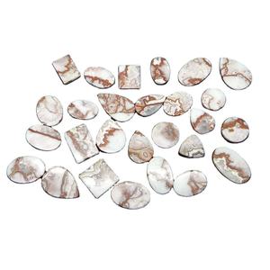 100gms อาเกตทรงหลวมอัญมณีสีเงินจากธรรมชาติาเกตทรงผสมรูปทรงฟรี - Product Image 1