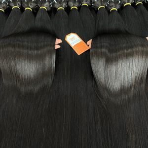 Paquets disponibles trame osseuse droite cheveux humains vietnamiens de qualité supérieure prix de gros 100% donneur brut - Product Image 6