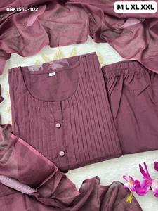Proveedor de la colección Kurti-Bottom y Dupatta de algodón puro de alta calidad con detalles Pintex, fabricante de moda femenina de la India. - Product Image 3
