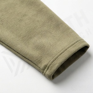 Abaya polaire à fermeture éclair classique, longueur cheville, anti-statique, douce et confortable pour l'hiver, pour la vente en gros - Product Image 5