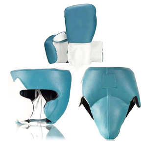 Nouvel ensemble de boxe et de sparring en cuir véritable sur mesure, élégant et super confortable pour l'entraînement - Product Image 1