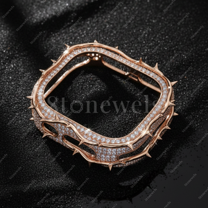 Reloj de Pulsera de Moda para Hombre, Joyería Hip Hop con Diamante Moissanite, Joyería Elegante con Claridad VVS - Product Image 6