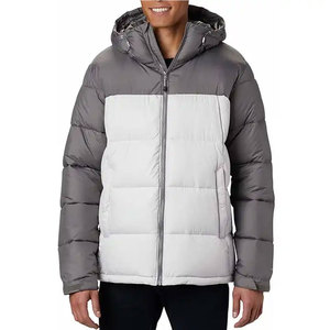 Nouvelle arrivée, veste d'hiver pour homme de haute qualité avec capuche et logo sur le devant, design respirant et respectueux de l'environnement, faible MOQ - Product Image 1
