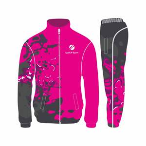 Survêtement homme en polyester, design OEM, sweat à capuche zippé et pantalon de jogging, haute qualité, sublimation, à vendre - Product Image 2