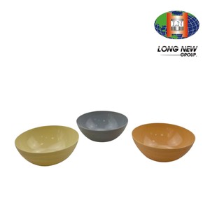 Ensemble de bols à salade et à soupe en plastique OEM personnalisés, extérieur côtelé, qualité alimentaire, incassables, bols de service pour restaurant - Product Image 5