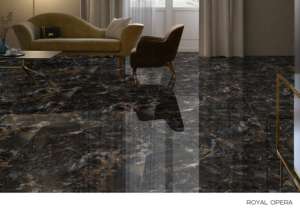 Carreaux de porcelaine contemporains à surface très brillante, dimensions 60x120cm, 600x1200mm, 24x48, pour espaces intérieurs de luxe - Product Image 2