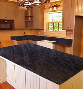 Diseño moderno Estilo Vizag Losa de granito azul Granito pulido grande para interiores con estilo - Product Image 1