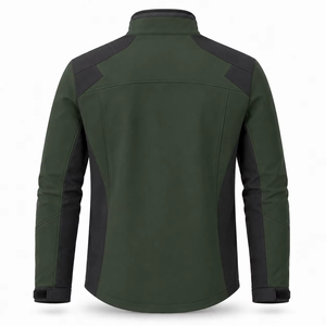 Chaqueta de Forro Polar para Hombre, Cómoda, Transpirable, con Cierre de Cremallera, Resistente al Viento, Informal, Deportiva y para Actividades al Aire Libre, Corte Regular - Product Image 5