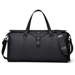Sac de voyage en nylon imperméable grande capacité, sac de sport avec compartiment à chaussures, sac de week-end pour la nuit - Product Image 1
