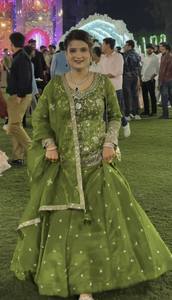 New Collection Fully Stitched Pure soft silk Top-Lehenga and Dupatta <b>Set</b> for Party Occasions - Product Image 3