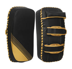 แผ่นรองเตะมวยไทยคุณภาพสูงระดับมืออาชีพสำหรับผู้ชาย ปี 2026 ทำจากหนังพรีเมียม อุปกรณ์มวยไทยแบบปรับแต่งได้ - Product Image 1
