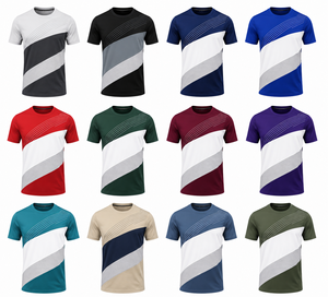 T-shirt à manches courtes pour homme, été, respirant, coupe classique, col rond, 100% coton, écologique, séchage rapide - Product Image 6