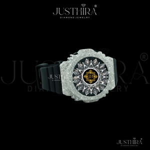Premium VVS Moissanite <b>Diamond</b> Bezel G-Sh0ck <b>Watch</b> Luxury Quartz Movement 10BAR Water Resistant Unisex Fashion Wristwatch - Product Image 2